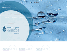 Tablet Screenshot of nano-care.com