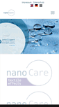 Mobile Screenshot of nano-care.de
